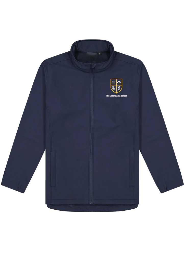 The Catlins Area School Softshell Jacket Navy