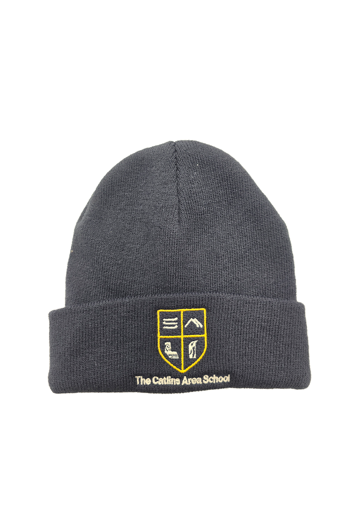 The Catlins Area School Beanie Navy 1SZ